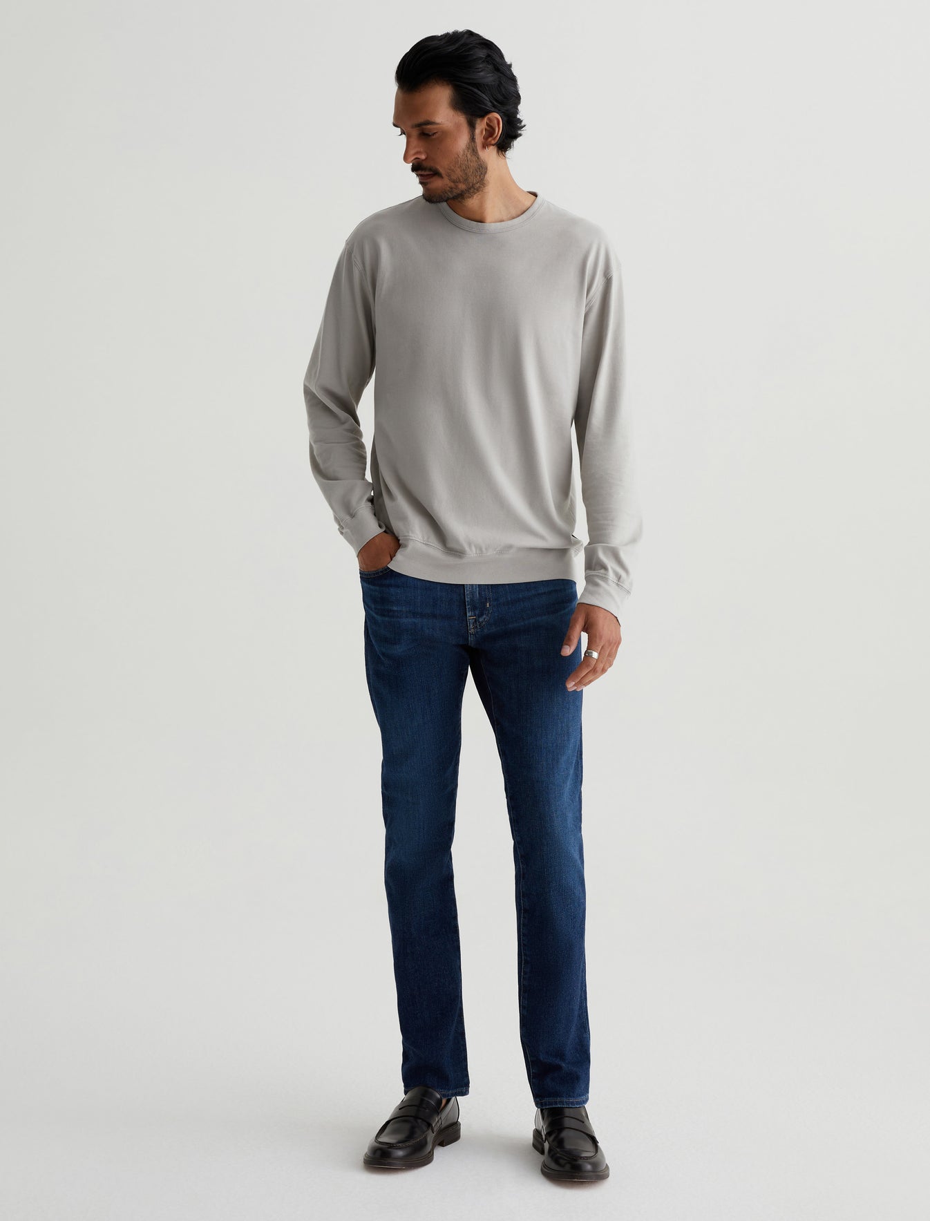 Wesley Pullover|Relaxed Crew Neck Pullover